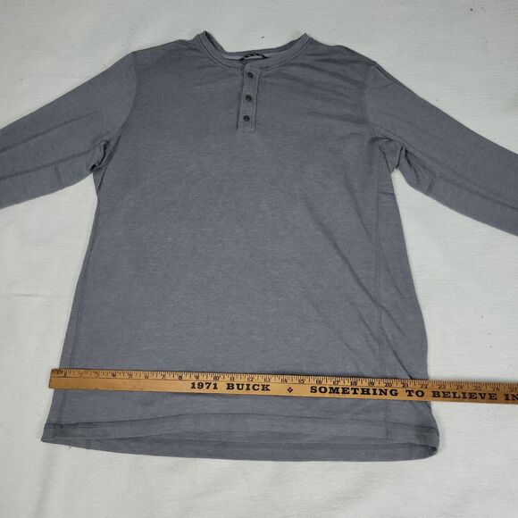 The North Face Shirt Mens Size XL Gray Outdoor Long Sleeve Tee Fall Winter Snow - Picture 8 of 14